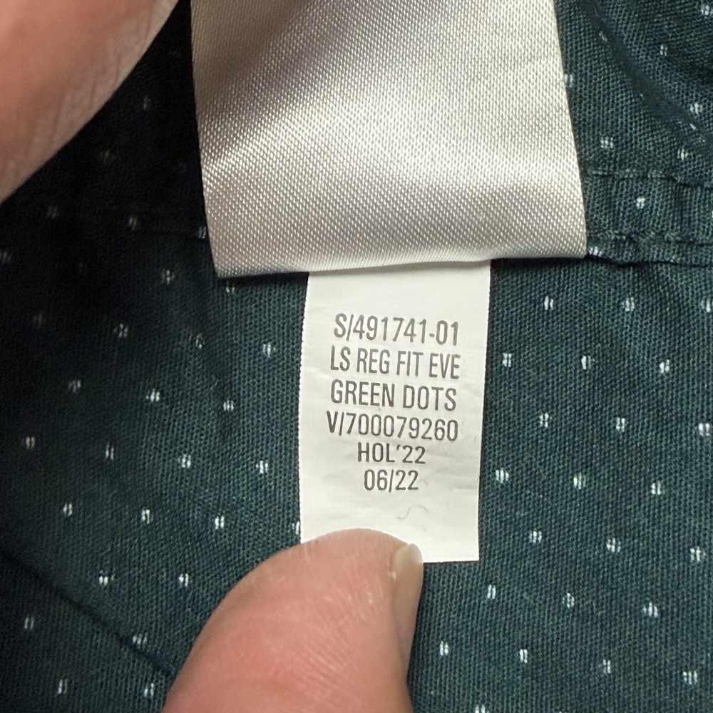 LL Bean Signature Slim Fit LT Deer Patchwork Plaid Cotton Button-Up Shirt Farm - Picture 10 of 16